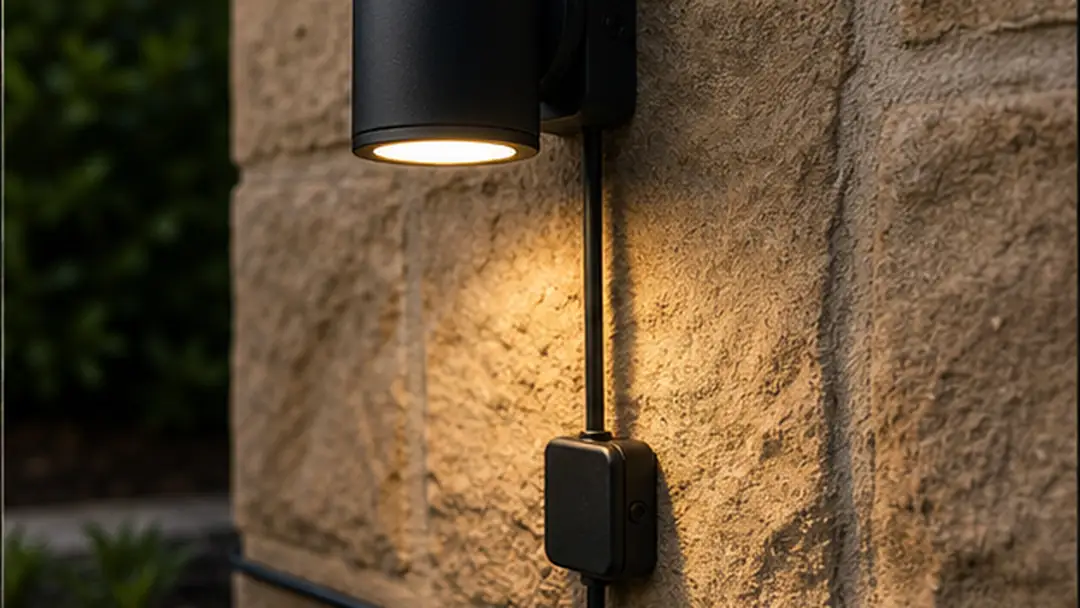 Illustrative garden lighting installation work in Forfar